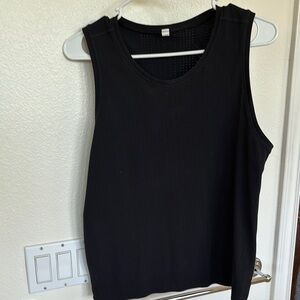Athleta momentum Classic Black Sleeveless Top